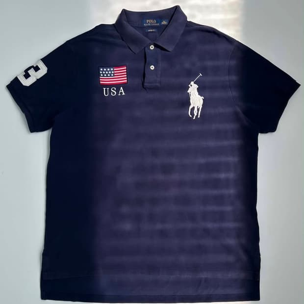 [XL] Polo Ralph Lauren USA Big Pony Polo