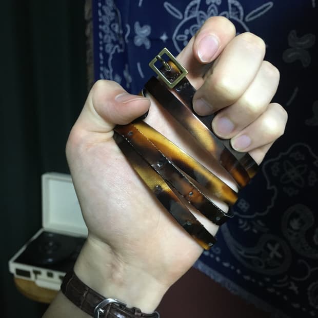 드리스 반 노튼 1cm 벨트 dries van noten