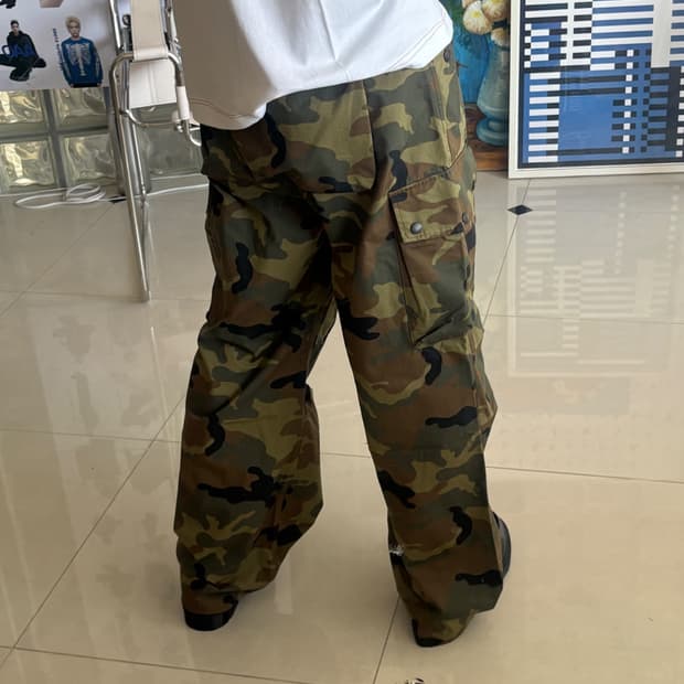 h.d. pant - military HD 팬츠