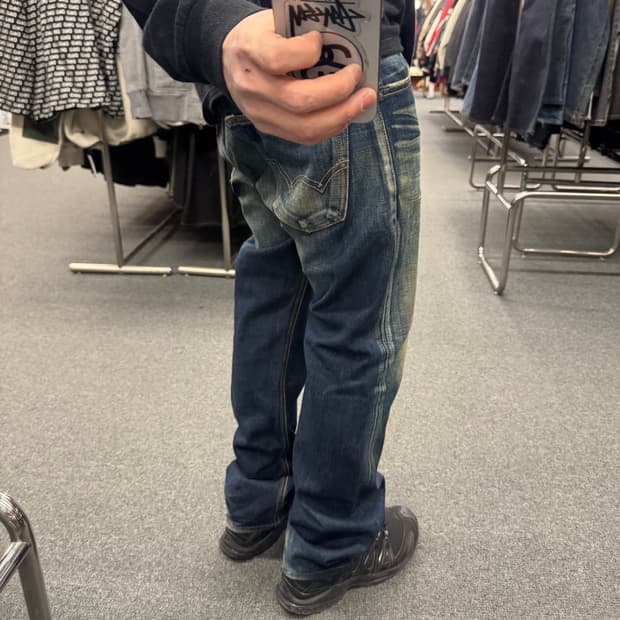 30)에드윈 빈티지 워싱 503 데님팬츠