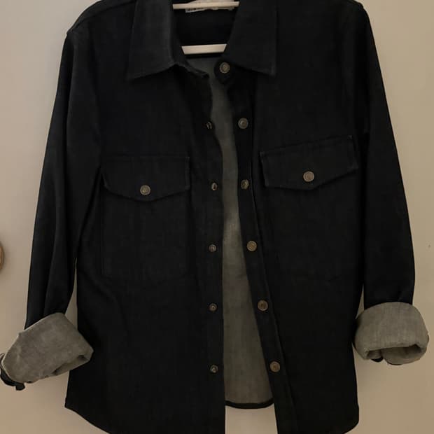 자라 _ 데님셔츠