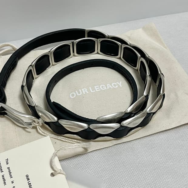 [70,80,90,100]아워레가시 26ss BILLOW 벨트/블랙