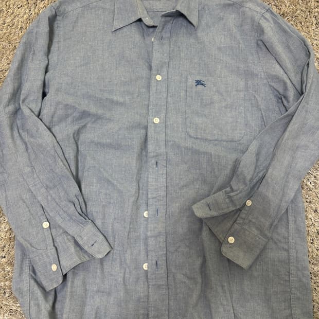 일제 버버리 셔츠 사이즈 100-105