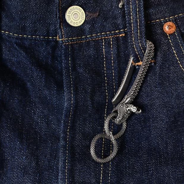 콜로니스트 스네이크 버클 키링 세트 snake bite & 8ring