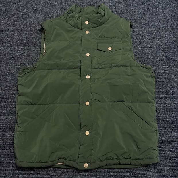 챔피온 조끼패딩 새상품