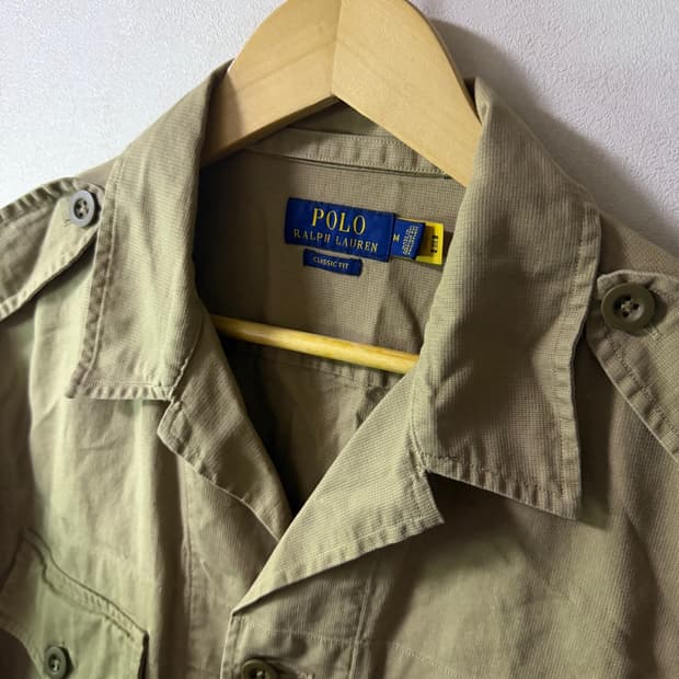 폴로 랄프로렌 더비유틸리티 오버셔츠 M (100-105)