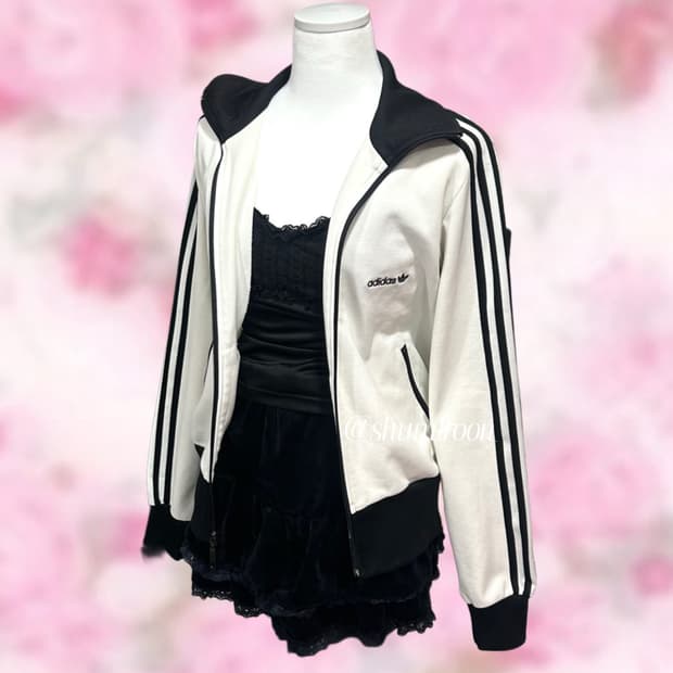 아디다스 베켄바우어 화이트블랙 져지