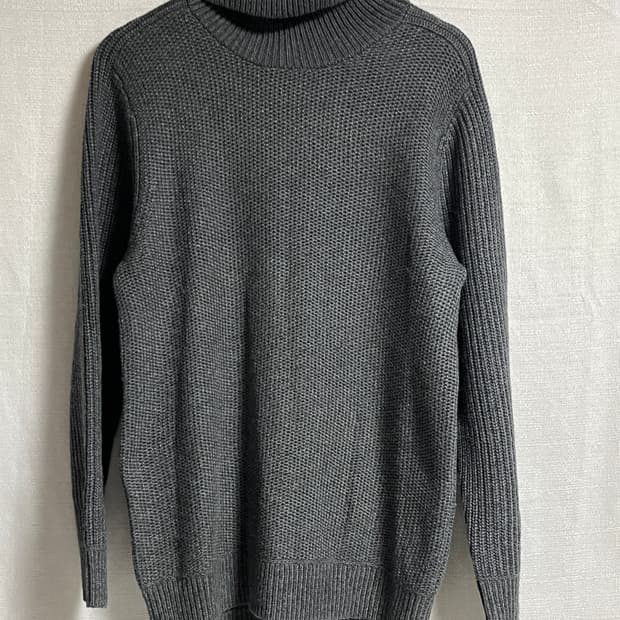 유니클로 풀오버 폴라 니트 스웨터 XL