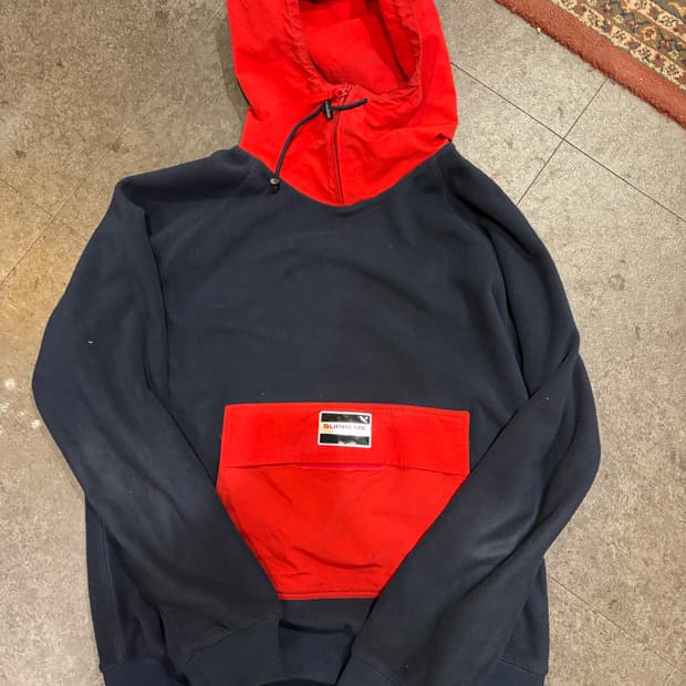 슈프림 플리스 풀오버 13fw