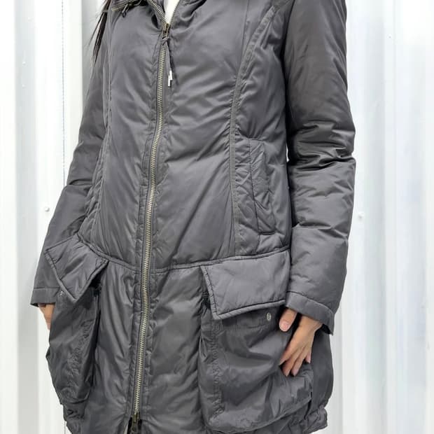 Girbaud flared down coat