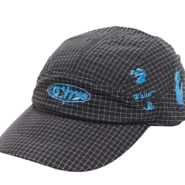 나이키 x 오프 화이트 NRG 햇 블랙 모자