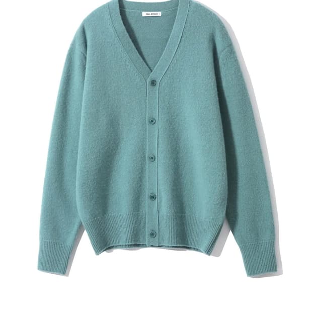 폴 브레이크 브러시드 리버 가디건 민트 그레이 3사이즈 새상품