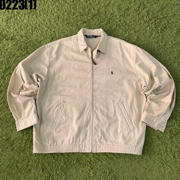 폴로 면자켓