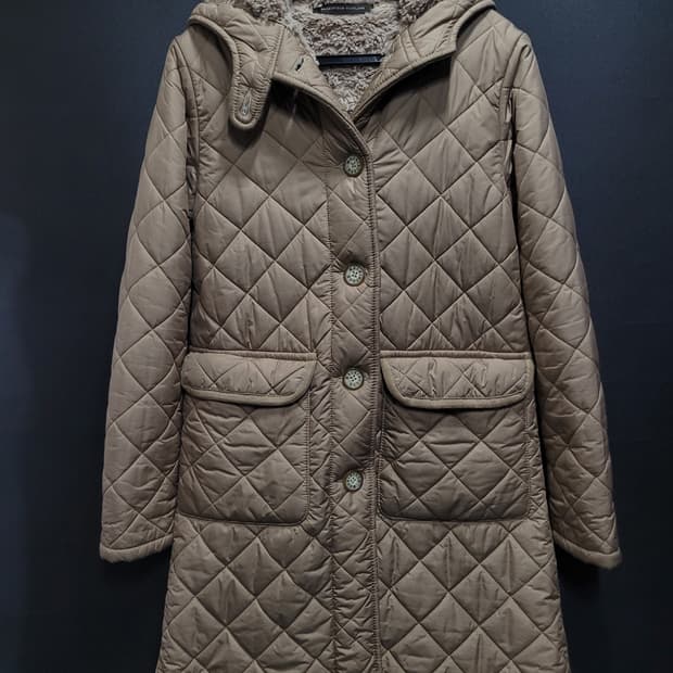 MACKINTOSH 매킨토시 퀼팅 안감퍼 코트