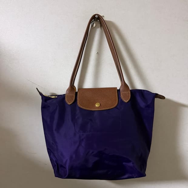 롱샴 르플리아쥬 여성 숄더&토트백 퍼플