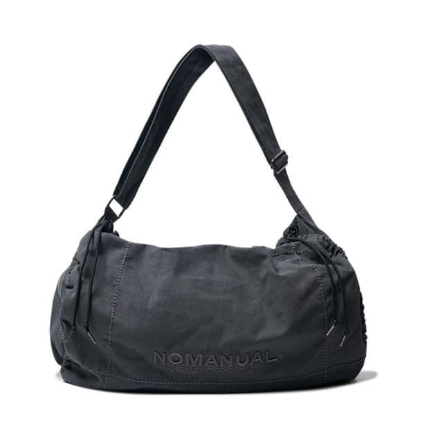 노매뉴얼 바구스 더플백 차콜