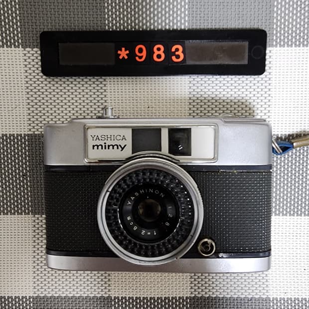 야시카 mimy 하프 필름카메라