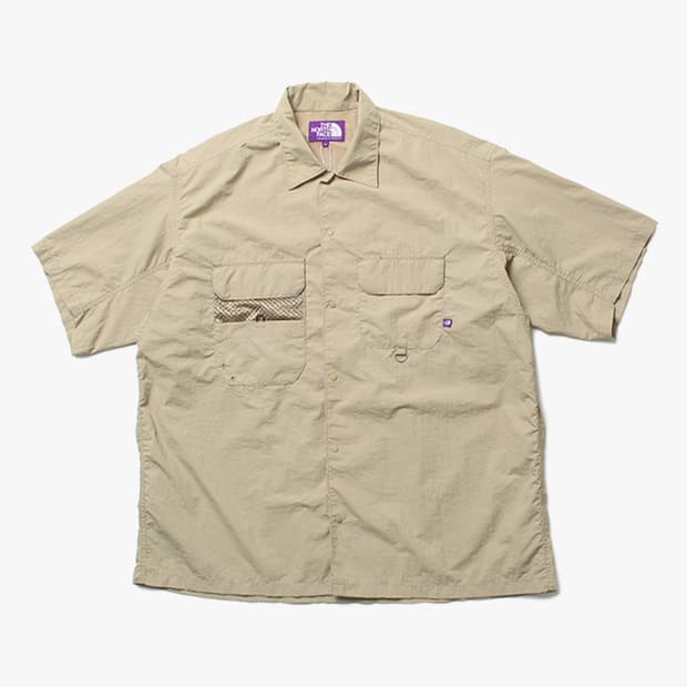  PURPLE LABEL "Beige Half Shirts"