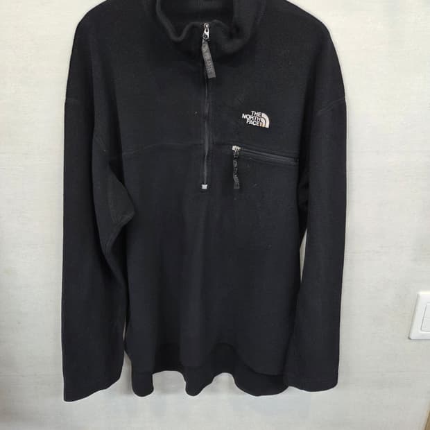 노스페이스 폴라텍 반집업 플리스 긴팔 L 루즈핏 