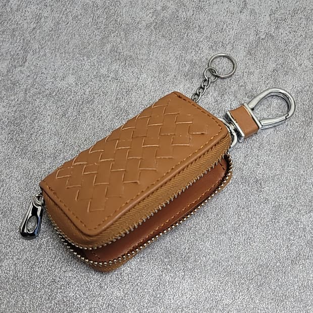 가죽 포켓키링