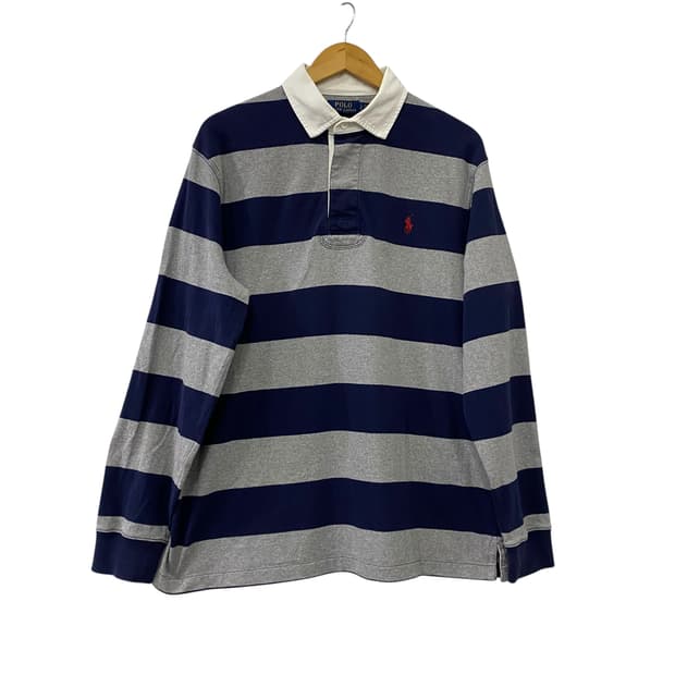 폴로 스트라이프 긴팔 카라티(L)