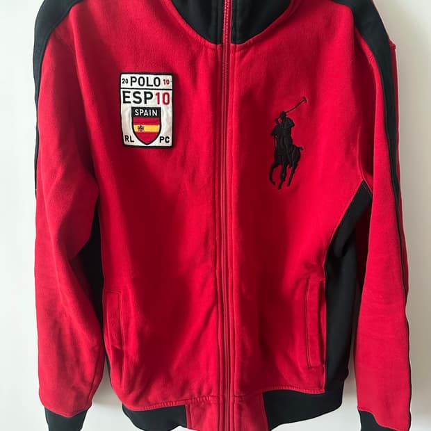 빅포니 레드 집업