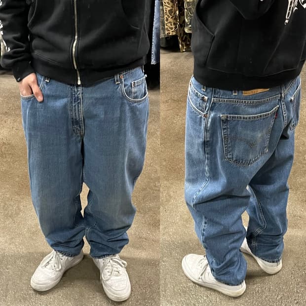 90s Levis560 배기진 (35”)
