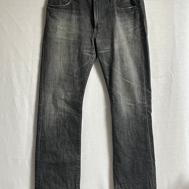 유니클로 부츠컷 플레어진 데님 팬츠 33