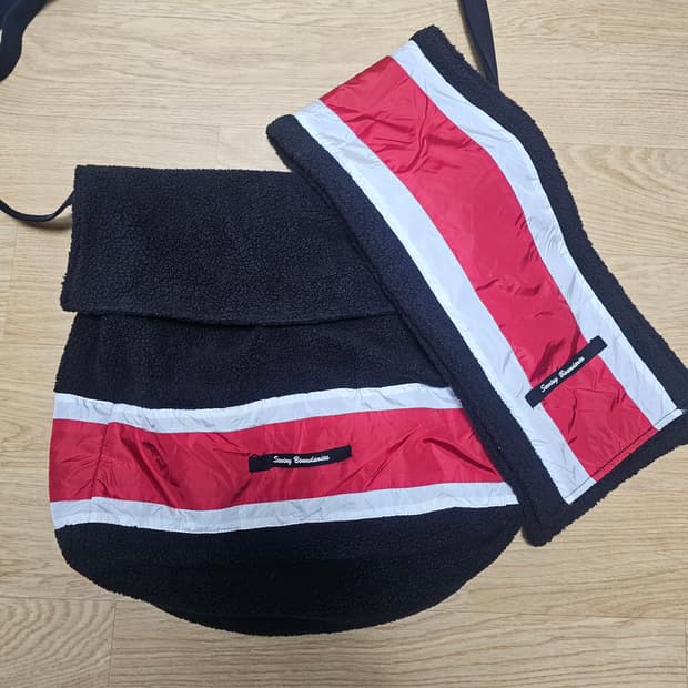 새상품 소잉바운더리 가방 머플러 세트(남녀공용)