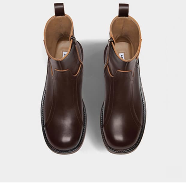 로스트가든 브라운 부츠 volvic brown 