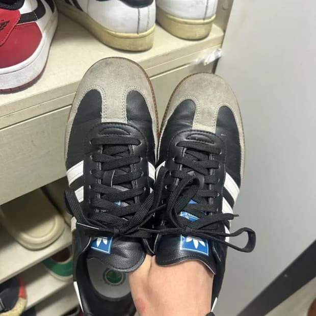 아디다스 삼바 블랙 275