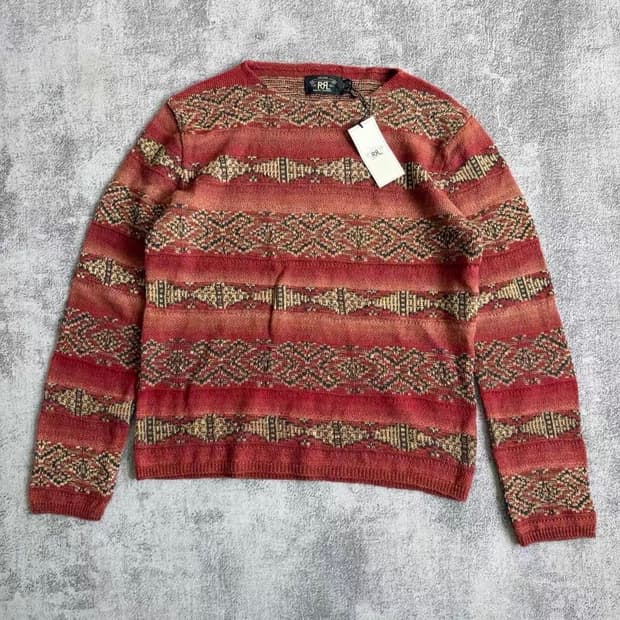 예전모델. 더블알엘 니트 