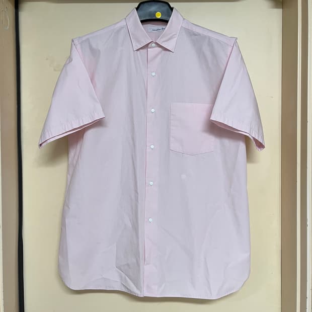 [M] 나나미카 윈드셔츠 핑크 nanamica