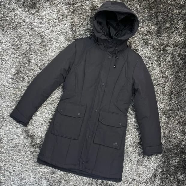 아디다스 여성 롱 덕다운 파카 (100)