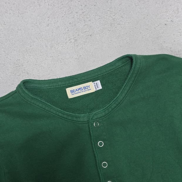 Beamsboy 빔즈보이 헨리넥 스웨트 가디건