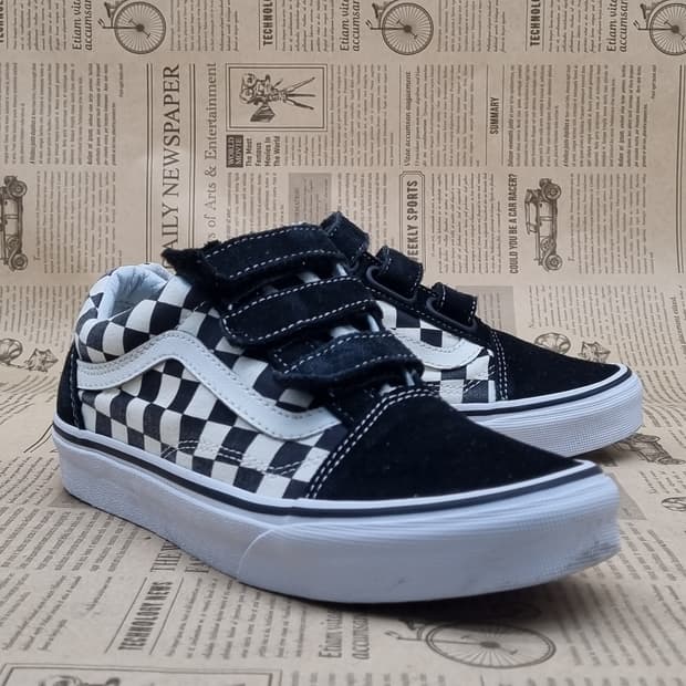 반스 올드스쿨 밸크로 여성스니커즈240 