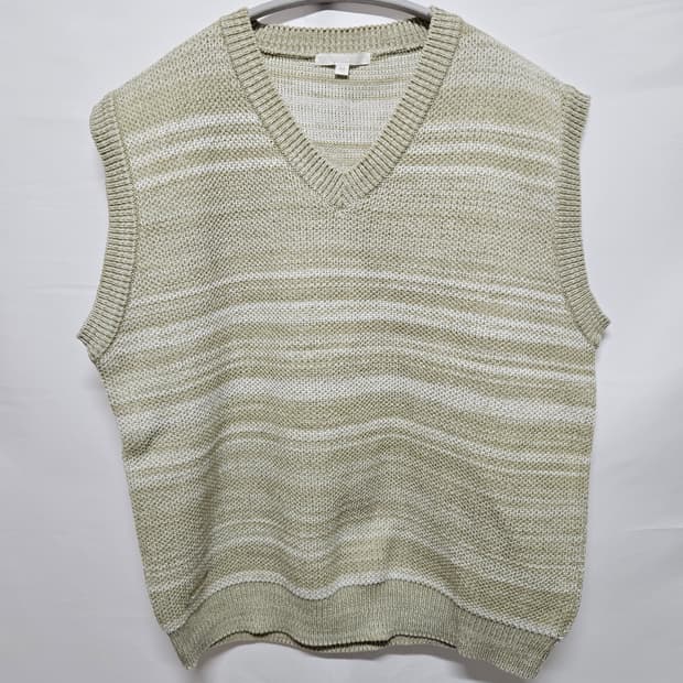 M 키뮤어 스트라이프 니트 배스트