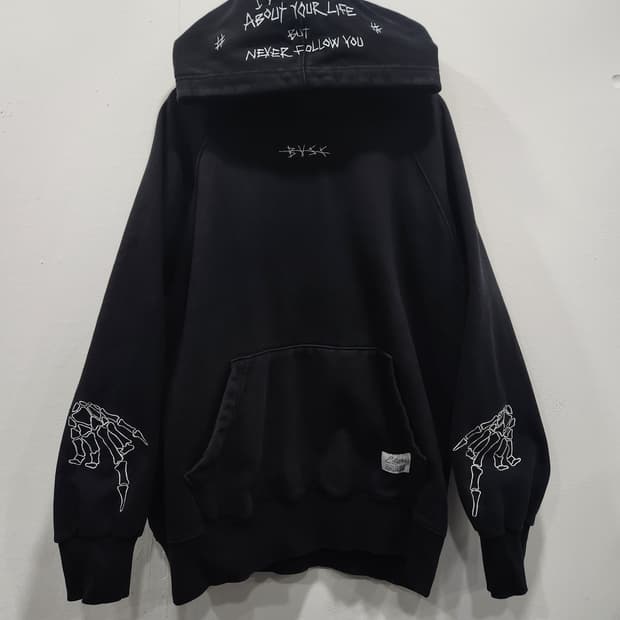 시티그마 스켈레톤 자수 후드티 남성 100사이즈