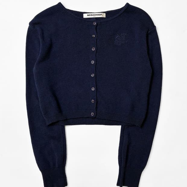 미스치프 MSCHF 19FW 크롭 니트 가디건 PN5116