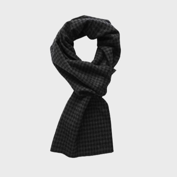 homly 채크 울 머플러