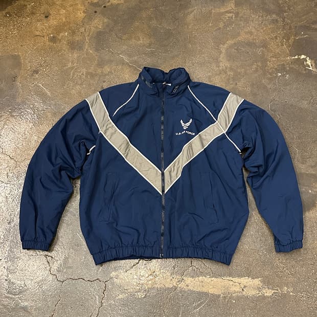 original U.S. AIR FORCE 바람막이 네이비 M