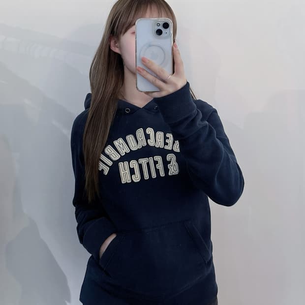 아베크롬비 스펠로고 후드