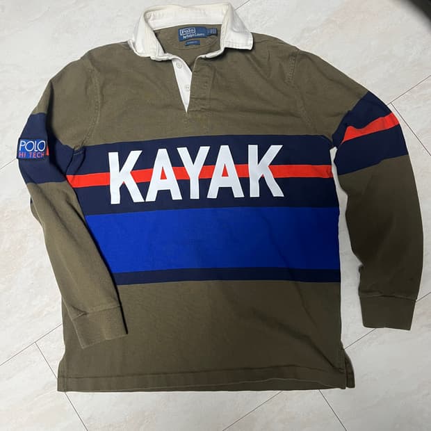 폴로 하이테크 POLO HITECH 럭비셔츠 M