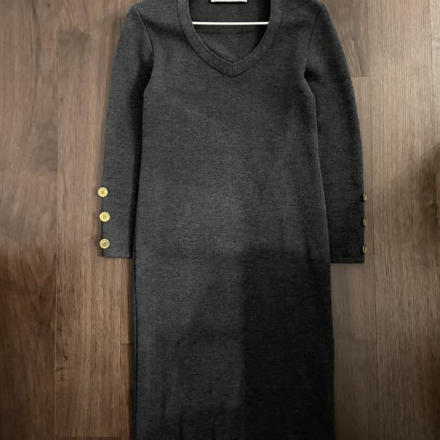 지방시 브이넥 원피스