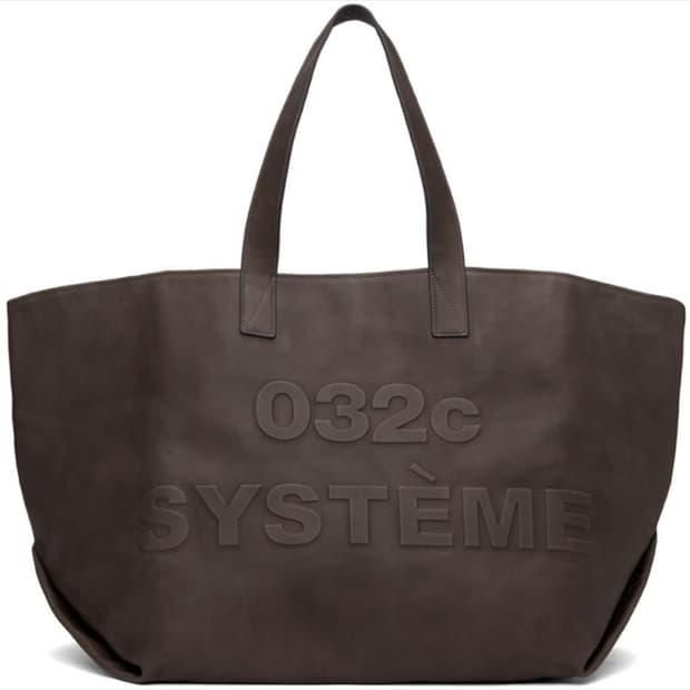 032c ghost bag 레더 백