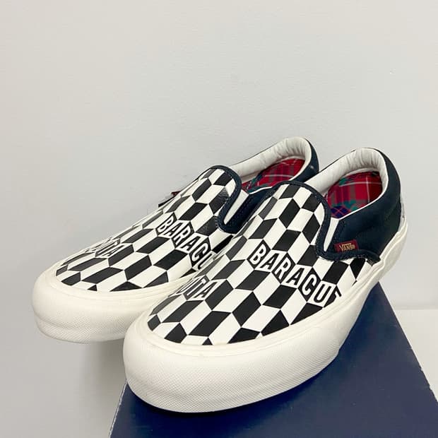 [280] 반스볼트 X 바라쿠타 체커보드 슬립온