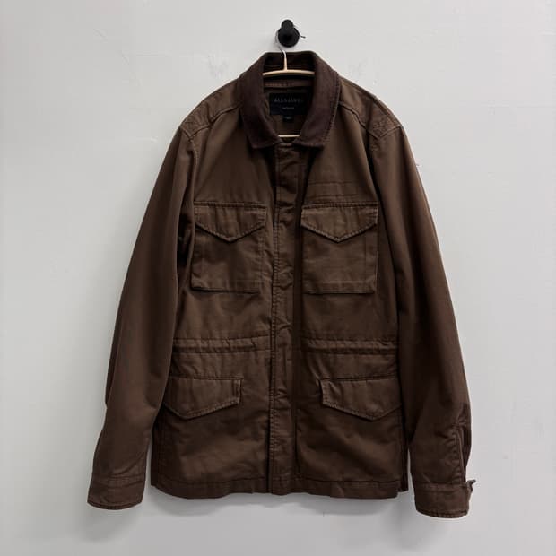 올세인츠(ALLSAINTS) 템플 필드 자켓 브라운