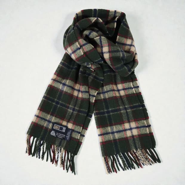 DAKS 닥스 캐시미어 시그니처체크 머플러 목도리