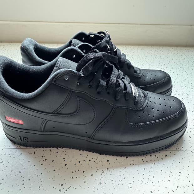 슈프림 에어포스 블랙 280
