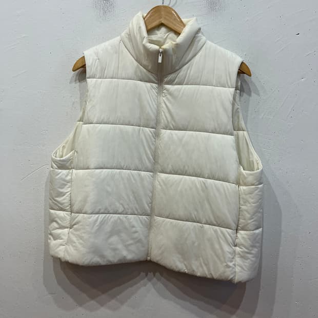 유니클로 웜 패디드 경량패딩 우먼즈